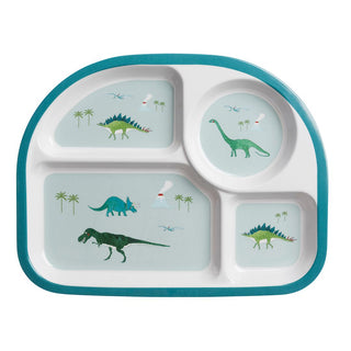 Cars Childrens Melamine Divider Plate