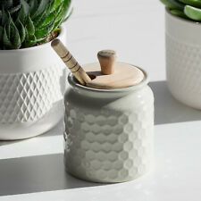 The Kitchen Pantry Honey Pot Set Grey