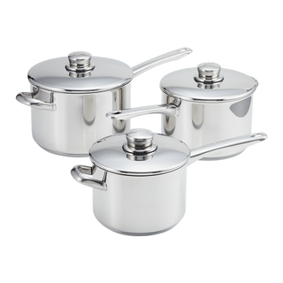 Stellar 8000, 3 Piece Saucepan Set