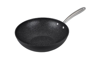 Scratch Guard Stainless Steel Stirfry Wok, 29cm