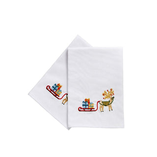 Napkin Recycled Cotton Tis The Season 2Pk