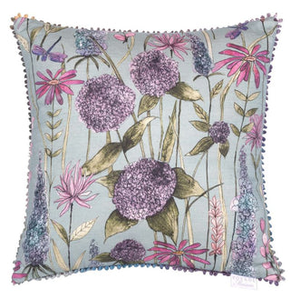 Florabunda Verde Square Cushion 55 x 55cm