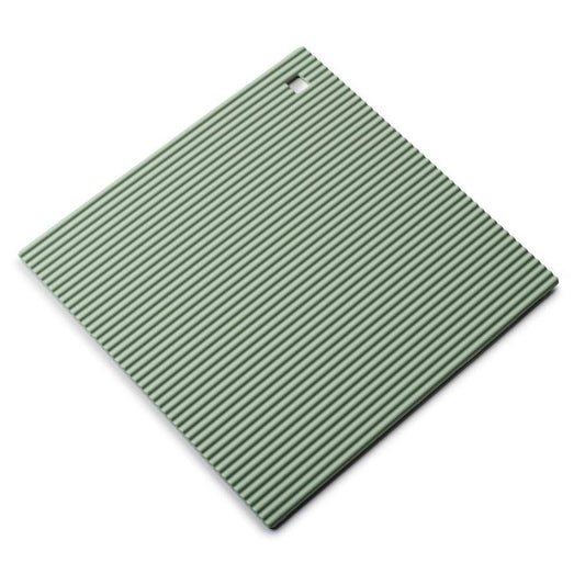 Square Trivet (22cm) Silicone Sage Green